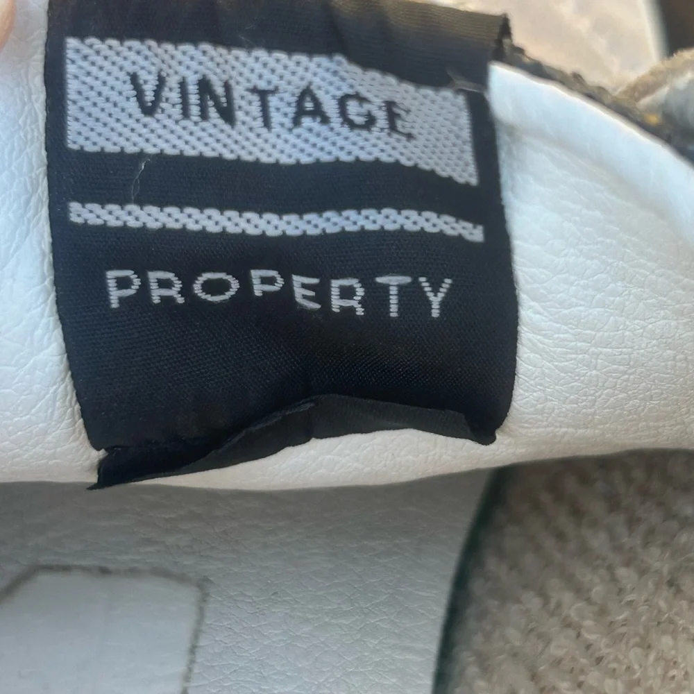 Vintage Havana Dina White Black Glitter‎ Sneakers Womens Size 10 Lace Up